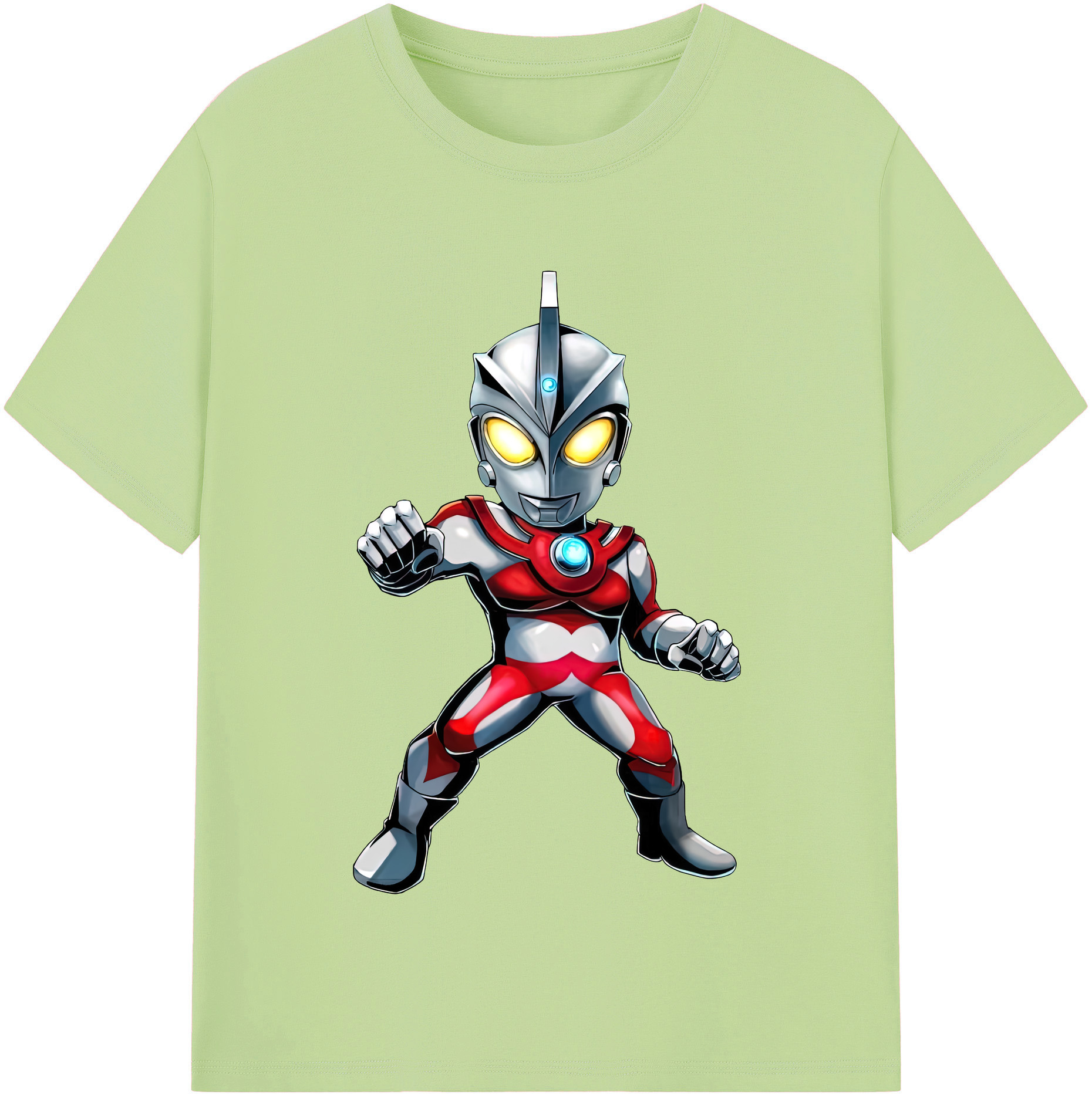 （画像用） ウルトラマン Ultraman 綿100％半袖Tシャツ（フロントプリント）
